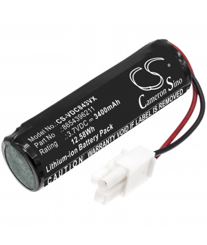 Batterie 3.7V 3.4Ah Li-Ion pour Aspirateur VILEDA Quick & Clean VI409842