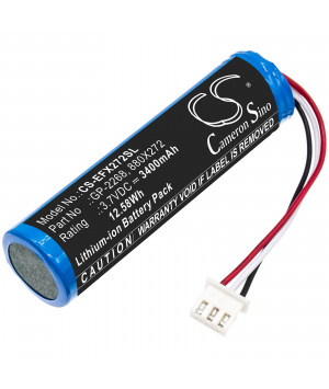 Batteria 3.7V 3.4Ah Li-Ion GP-2268 per EXFO EX1 Tester