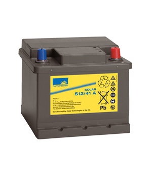 Batterie Solaire plomb 12V 41Ah S12/41A Sonnenschein