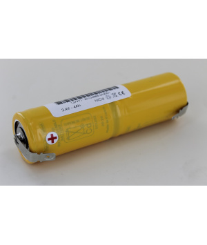 Batteria 2.4V 4Ah 2VnTDHU Stick Cosses Fastons 137971