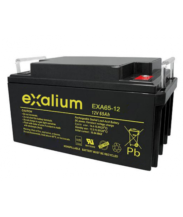 Batterie 12V 65Ah Exalium EXA65-12 Blei