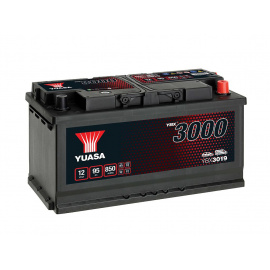Lead starter battery 12V 95Ah 850A SMF Yuasa YBX3019