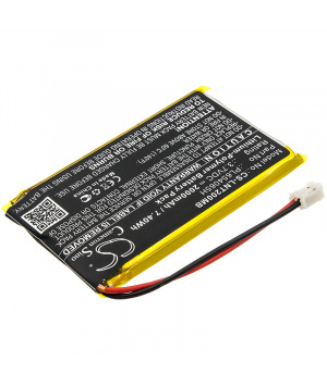 Batería 3.7V 2Ah LiPo PL654065H para Babyphone LUVION Prestige Touch 2