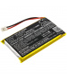 Batterie 3.7V 2Ah LiPo PL654065H pour Babyphone LUVION Prestige Touch 2