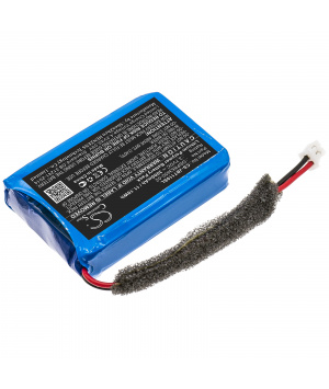 Batterie 3.7V 1.5Ah LiPo pour enceinte JBL Turbo (GSP853450-02)