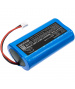 Battery 7.4V 2.6Ah Li-Ion 190612 for MAMIBOT ProVac Plus 2