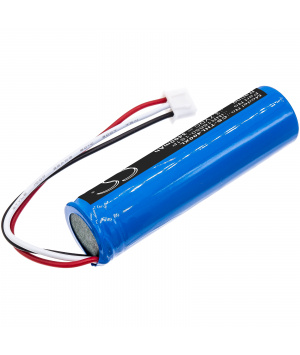 Battery 3.7V 3.4Ah Li-ion INR18650-1S1P for THERADOME LH80 Helmet