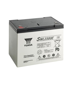 Batterie Plomb 12V 80Ah Yuasa High Rate SWL2300E