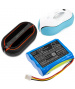 Batería 11.1V 3.4Ah Li-Ion 12J001609 para Robot MONEUAL Everybot RS700