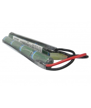 Battery 9.6V 1.5Ah NiMh for Airsoft weapons