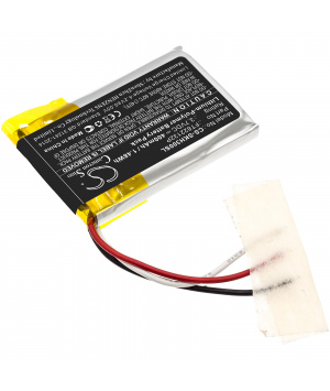 Batterie 3.7V 0.4Ah LiPo pour Casque SkullCandy Hesh 3 (FT822132P)