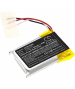 Batterie 3.7V 0.4Ah LiPo FT822132P pour Casque SkullCandy Hesh 3