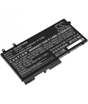 Batería de iones de litio R8D7N de 11.4V 4.15Ah para DELL Precision M3550