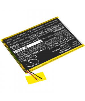 Batterie 3.7V 2.9Ah LiPo pour Barnes & Noble Nook 7