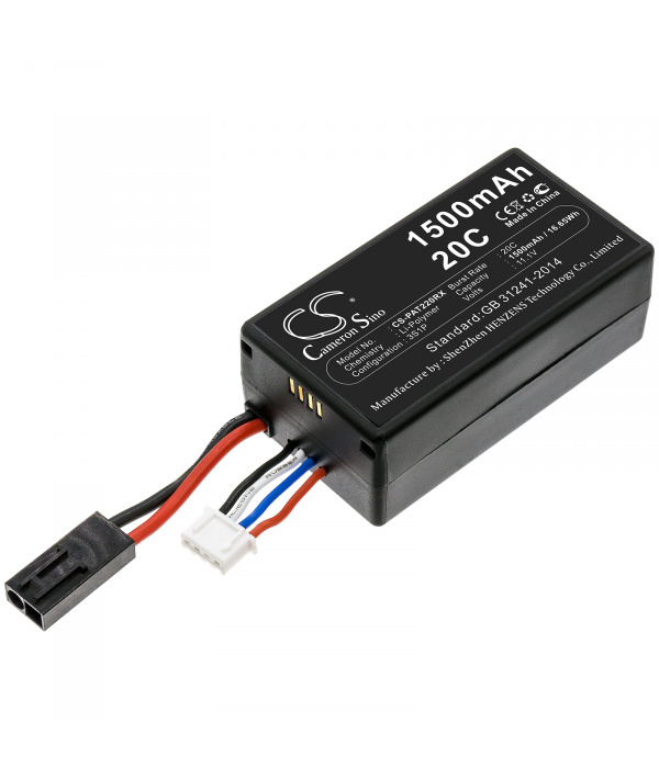 11.1V 1.5Ah 2 connectors for Parrot AR. Drone 2.0