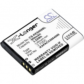 Batería de iones de litio de 3.7V 950mAh para lector de tarjetas vitales Kapelse ES-KAP-AD-VR