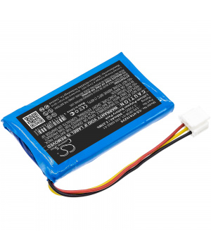Batterie 3.7V 900mAh LiPo pour Kit GPS/Anti-vol pour Automower Husqvarna (Modul-B)