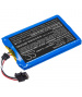 Batterie 3.7V 6Ah LiPo type WUP-003 pour Gamepad Wii U Nintendo