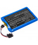 Battery 3.7V 6Ah LiPo type WUP-003 for Gamepad Wii U Nintendo