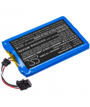 Batterie 3.7V 6Ah LiPo type pour Gamepad Wii U Nintendo (WUP-003)