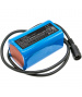 Batteria 7.4V 5.2Ah Li-Ion MP NCM 2s2p per luce LAMP SQUARE LED