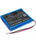 Battery 7.4V 3.4Ah Li-ion SF3HD-BA for ALPSAT Satfinder Spare Part 3HD