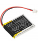 Batteria 3.7V 300mAh LiPo BP37W per addestratori DOGTRA ARC