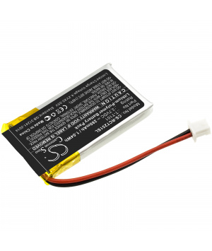 Batteria 3.7V 280mAh LiPo T-T101 per RCA 25270