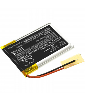 Batterie 3.7V 400mAh LiPo LZ502535 für Gehäuse Altec Lansing MINI H20 3