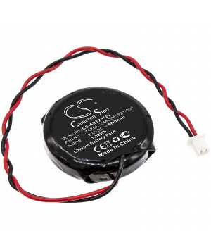 Pile 3V 0.6Ah Lithium pour ABB TA521 (3HAC041821-001)