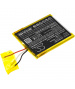 Battery 3.7V 0.3Ah LiPo PR-303038PL for SanDisk Sansa Clip Plus