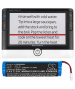 Batterie 3.7V 3.4Ah Li-ion pour Loupe ESCHENBACH Visolux Digital HD