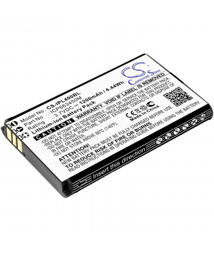 Batterie 3.7V 1.2Ah Li-ion pour Infinite Peripherals Linea Pro 4