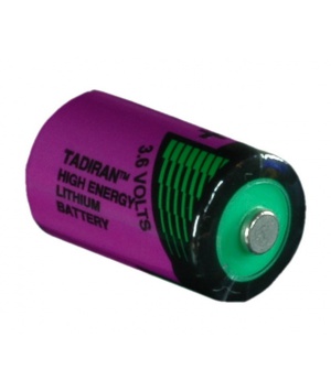 Tadiran 3.6V batería litio 1/2AA SL-750