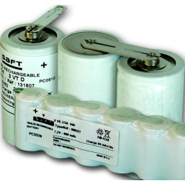 Batería de 3.6V 4Ah NiCd Tipo 3 VTD 70 784674