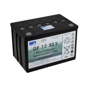 Batterie Plomb 12V 60Ah Exide (261X170X178) (GF12052YO) 
