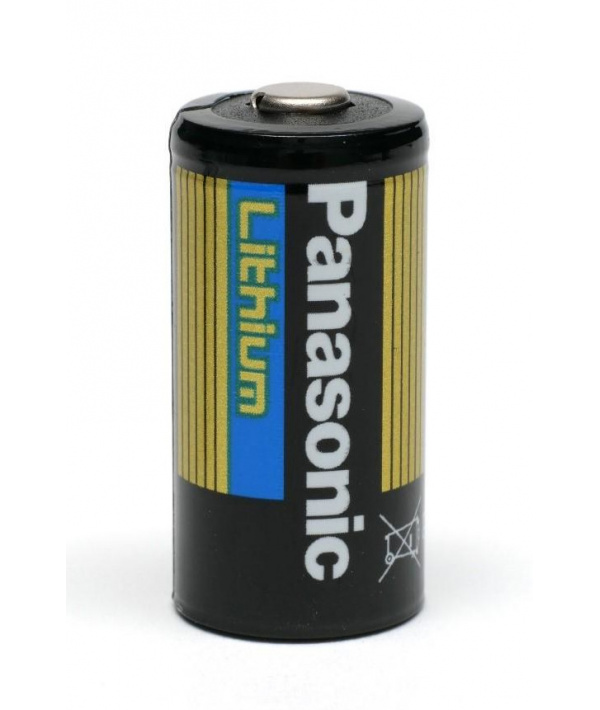 Pile lithium 3V Panasonic - CR123, CR123A, CR17345