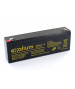 Batterie plomb Exalium 12V 2.3Ah EXA2.3-12FR