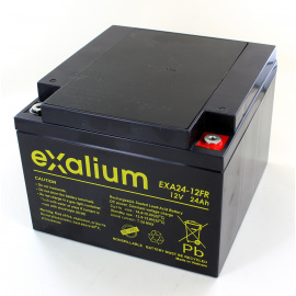 Batterie plomb Exalium 12V 24Ah EXA24-12FR