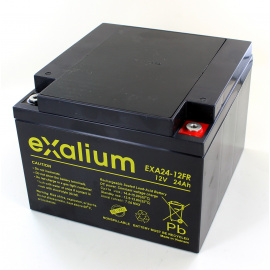 Exalium 12V 24Ah Bleibatterie EXA24-12DE