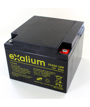Exalium 12V 24Ah EXA24-12FR batería de plomo