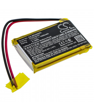 Akku 3.7V 1.4h LiPo PS403648T für GEHÄUSE BRAVEN 600