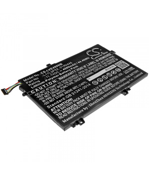 Batterie 11.1V 4Ah LiPo pour Lenovo ThinkPad L580 (L17L3P52)