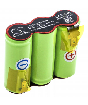 Batterie 3.6V 2Ah NiMh BS45 pour Wolf Garten Ciseaux à gazon Accu 45 Serie B-D