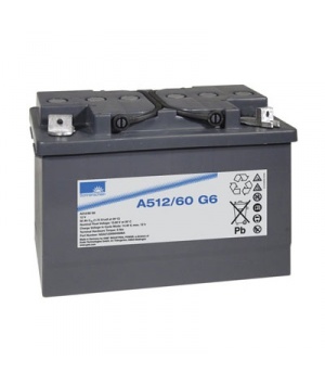 Batterie Sonnenschein blei Gel 12V 60Ah A512/60 G6