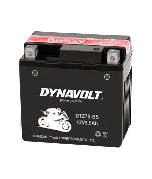 Batterie moto 12V 5.5Ah DTZ7S / YTZ7S étanche