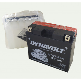 Batterie Plomb Moto 12V 10Ah 110A Dynavolt DT12B-BS-C