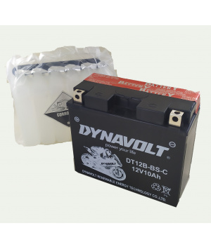 Batterie démarrage Moto plomb nano gel 12V 12Ah étanche MG14B-4-C Dynavolt