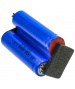 Batterie 3.2V 1.8Ah Li-Ion pour Tondeuse MOSER Chrom Style Pro 1871