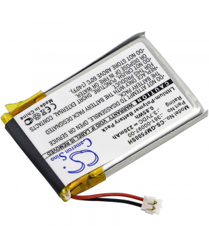 Batterie 3.8V 430mAh LiPo pour GARMIN Fenix 5X